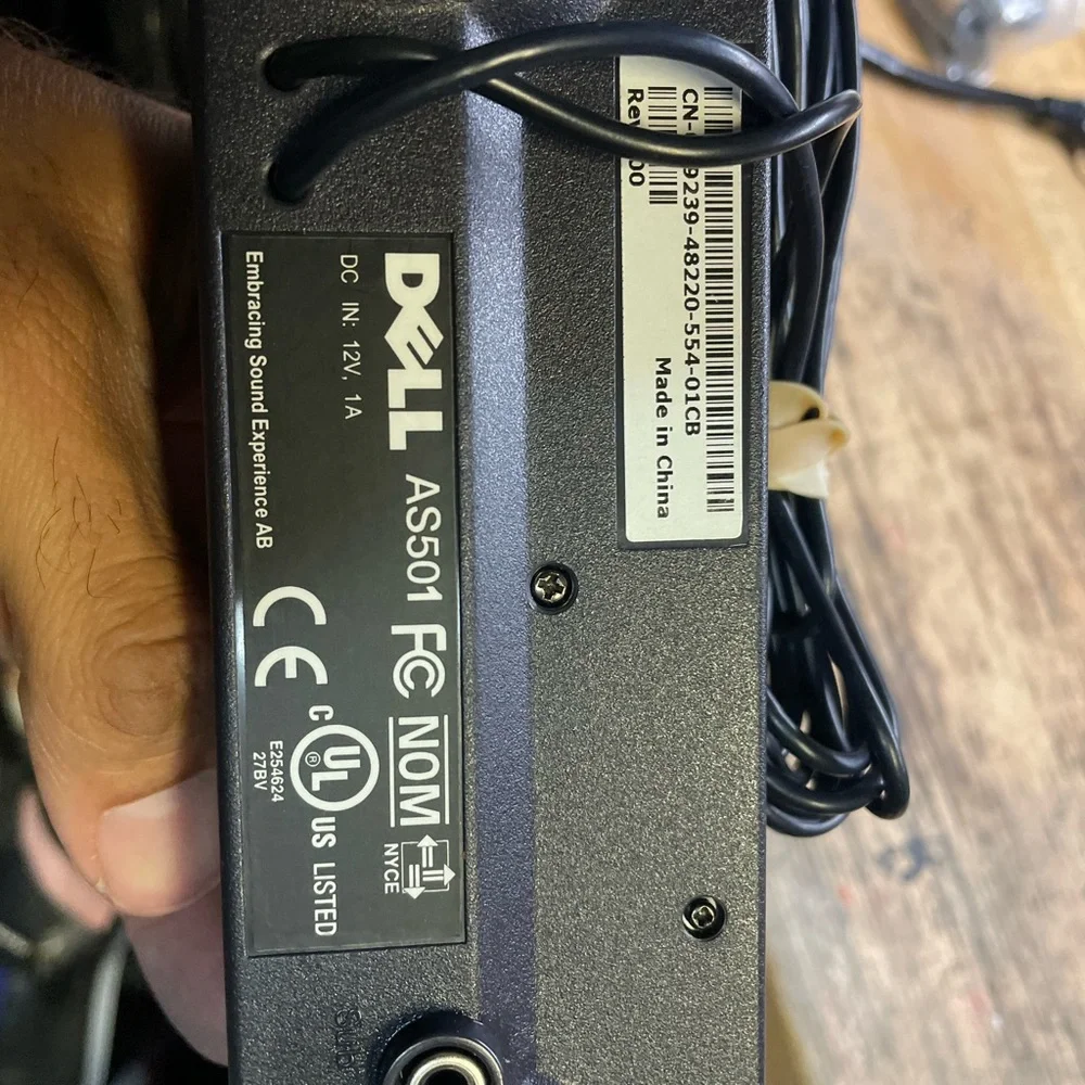 Dell AS501 Sound Bar Speaker system Used conditions